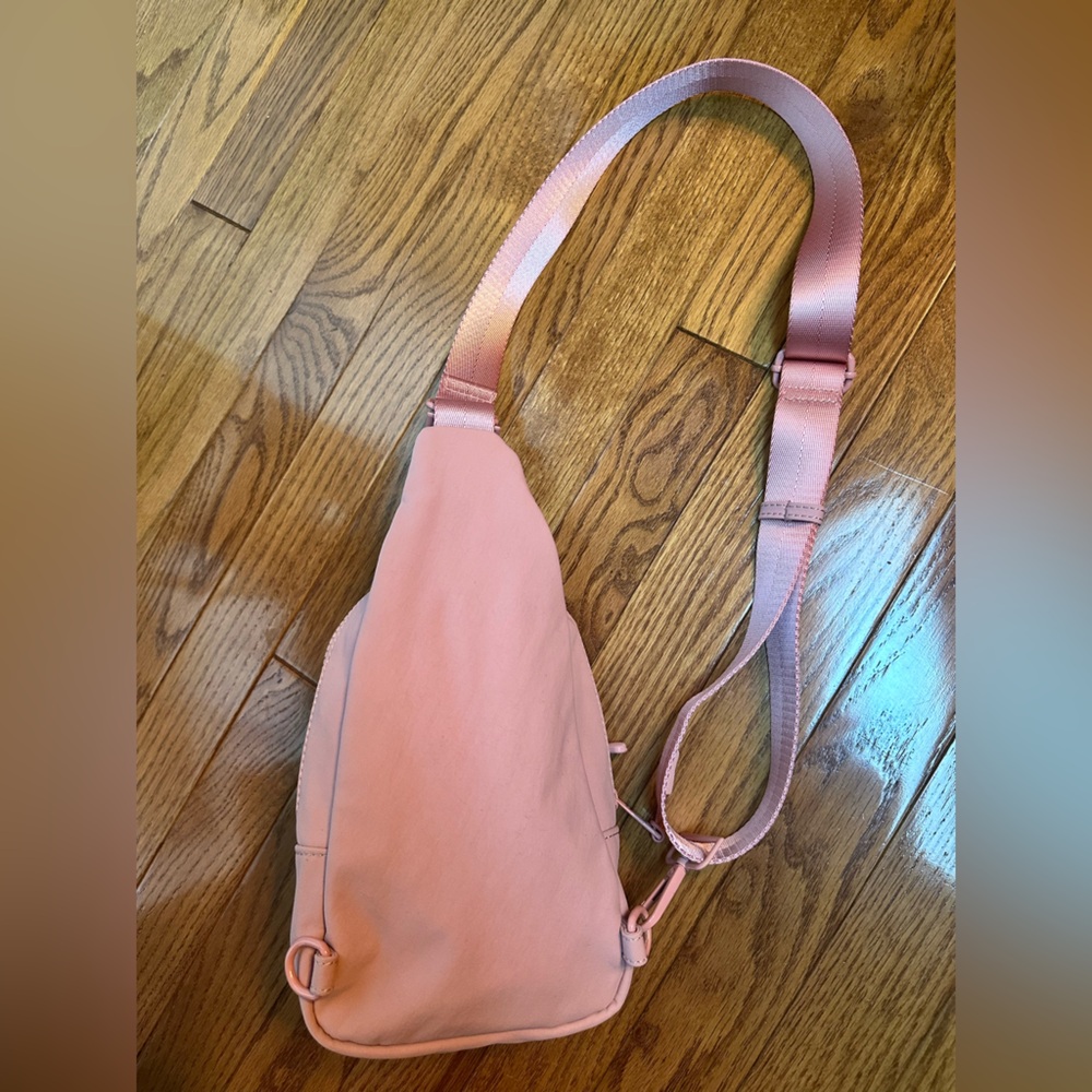 Baby Pink Antik Kraft Sling Bag Reversible Shoulder Wear - Picture 3 of 12
